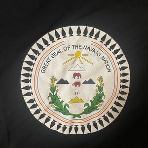Great Seal of the NAVAJO NATION T-shirt Sz Adult LG